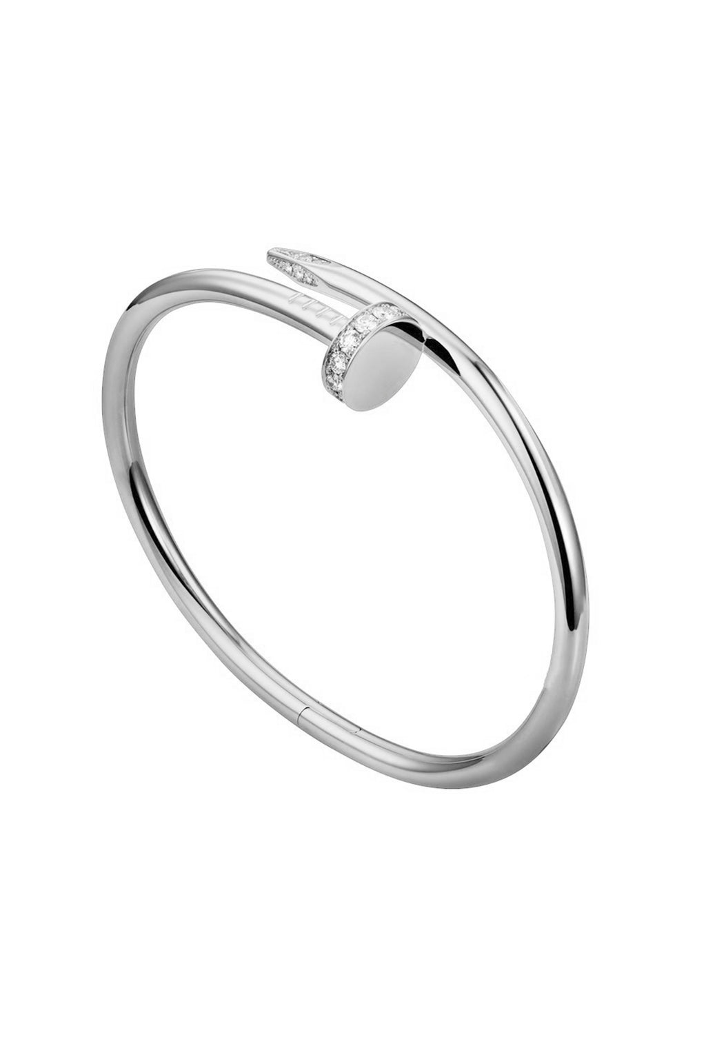 Nail Rhinestone Stainless Steel Bracelets B2239-F