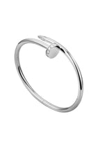 Nail Rhinestone Stainless Steel Bracelets B2239-F