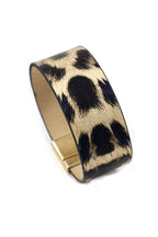 Leopard Pu Leather Magnetic Bracelet B2263 - view 6