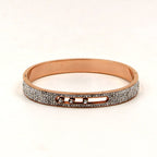 Rhinestone Stainless Steel Bracelets B2268