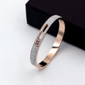 Rhinestone Stainless Steel Bracelets B2268