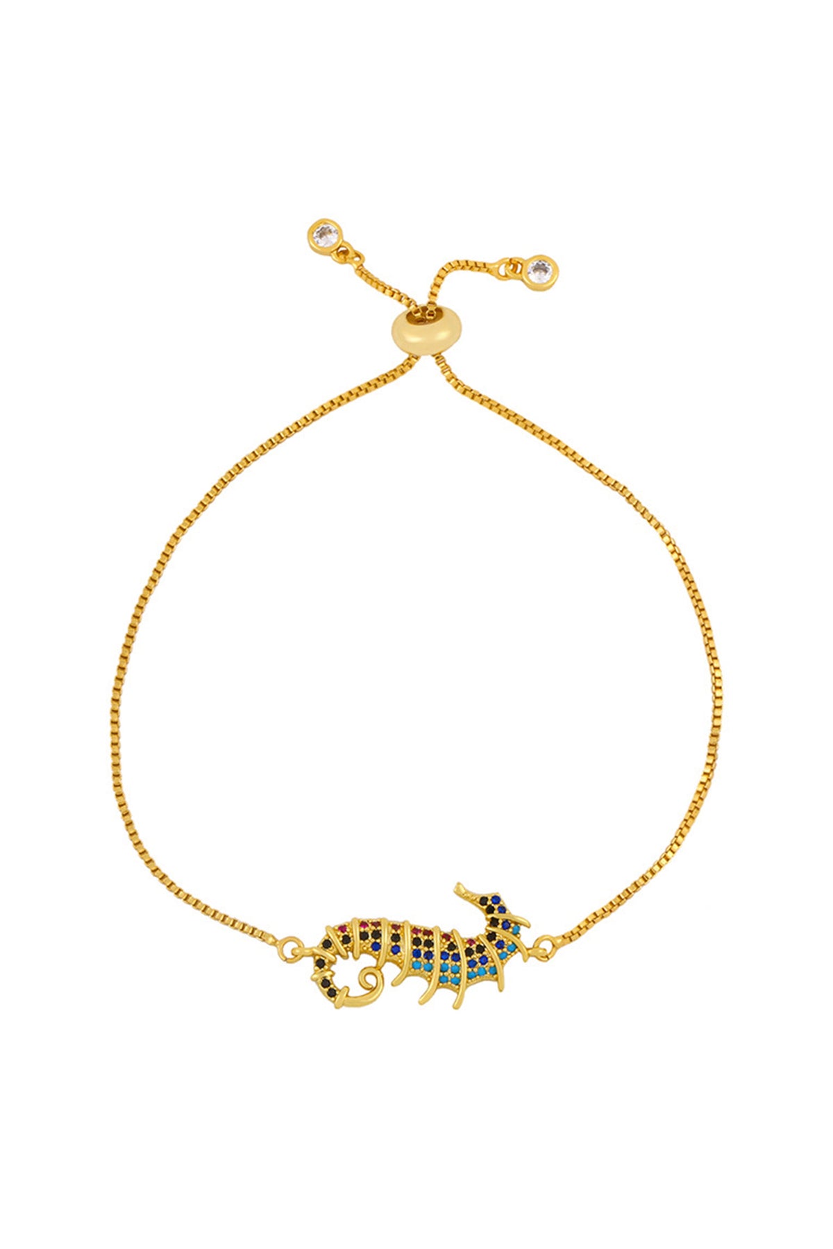Zircon Animal Chains Bracelets B2312 – view 2