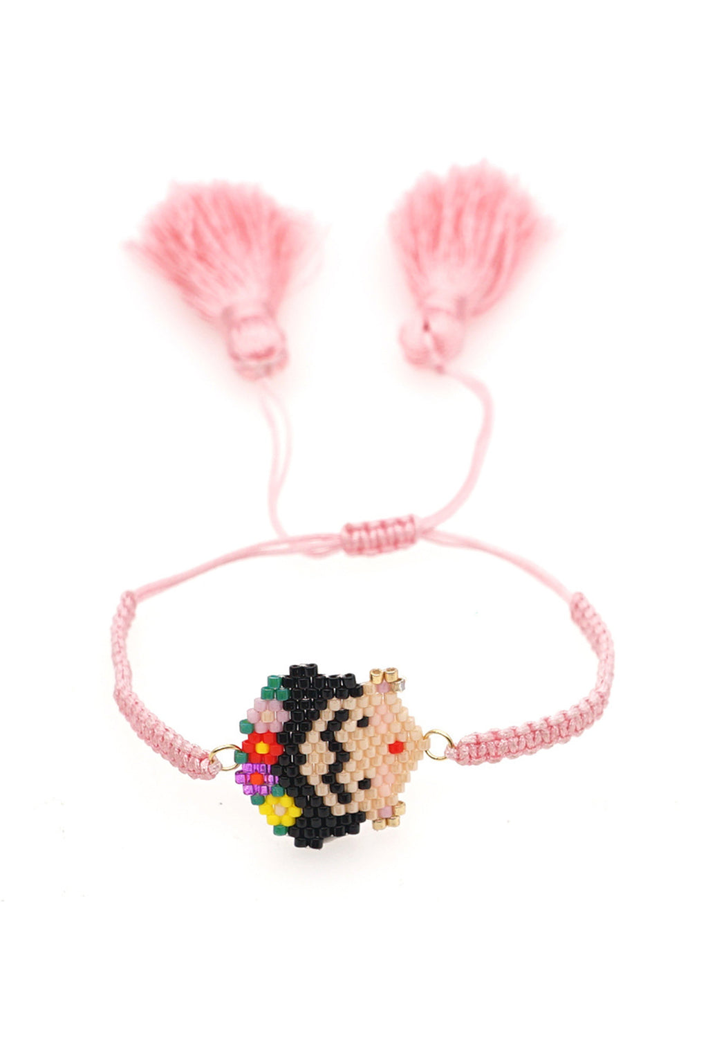Frida Seed Beads Braided Bracelet B2316