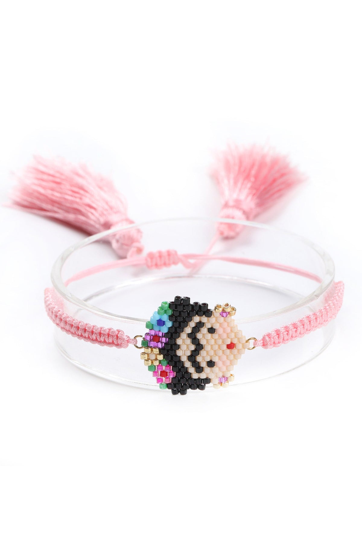 Frida Seed Beads Braided Bracelet B2316