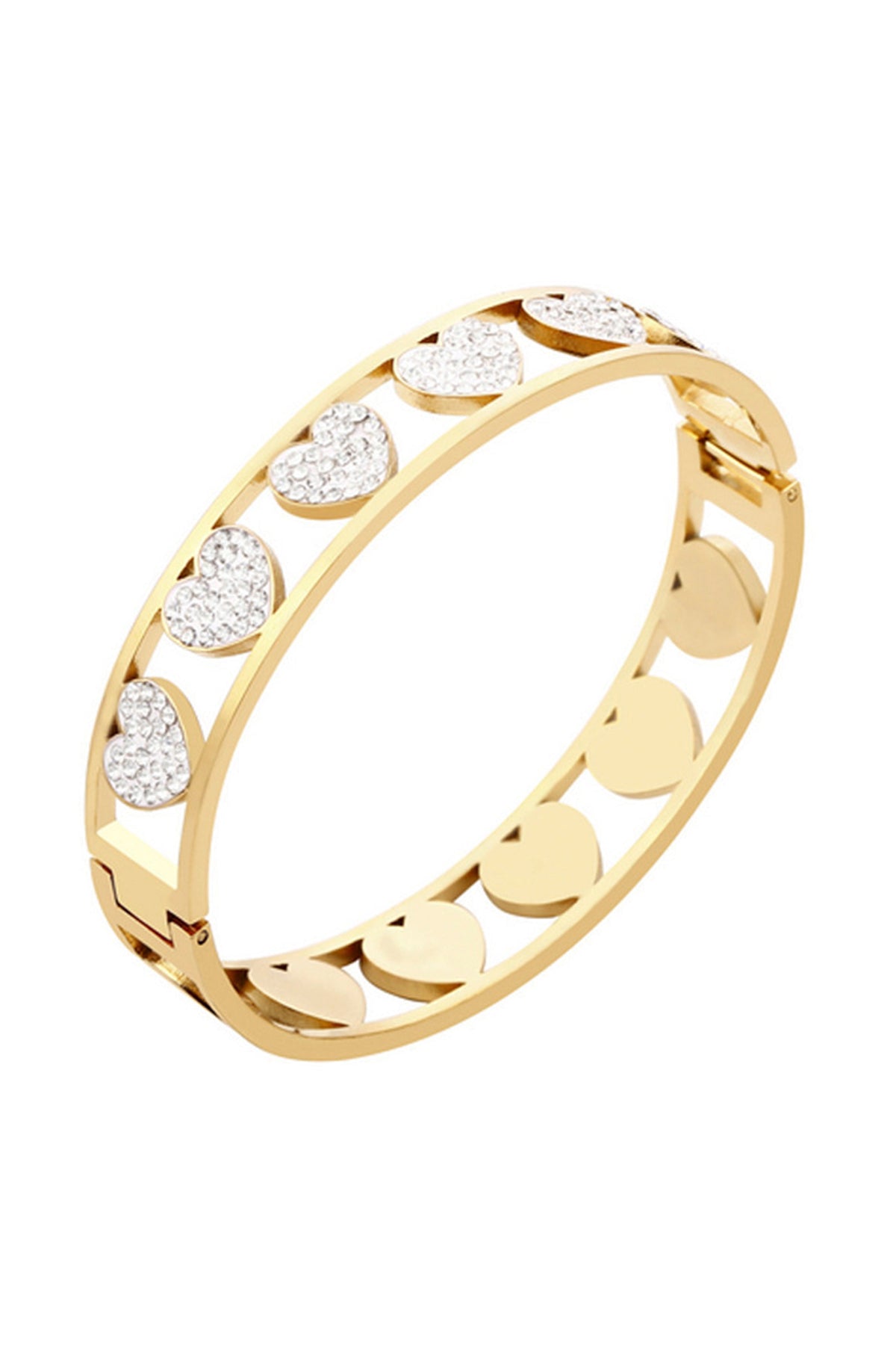 Heart Stainless Steel Bracelets B2376