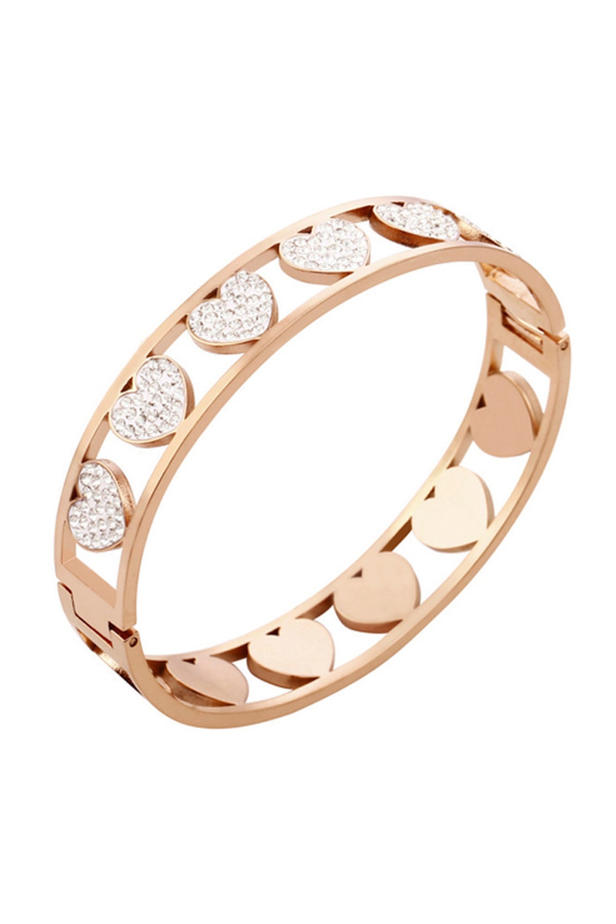 Heart Stainless Steel Bracelets B2376