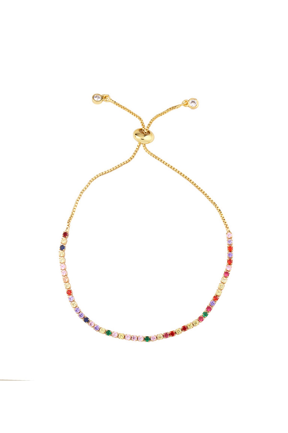 Zircon Chains Bracelets B2396