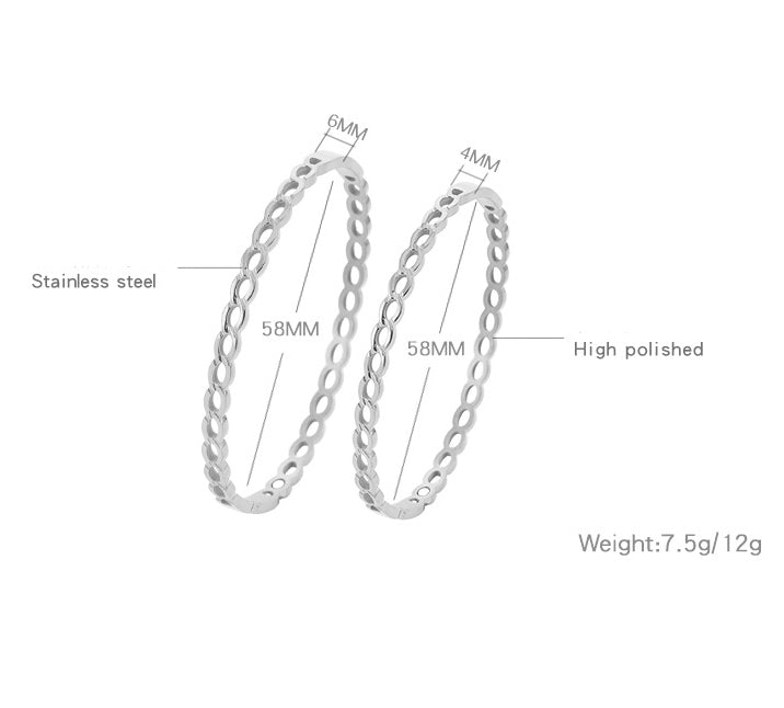 Chains Stainless Steel Bracelets B2458