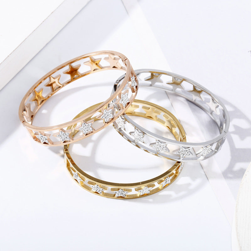 Star Stainless Steel Bracelets B2487
