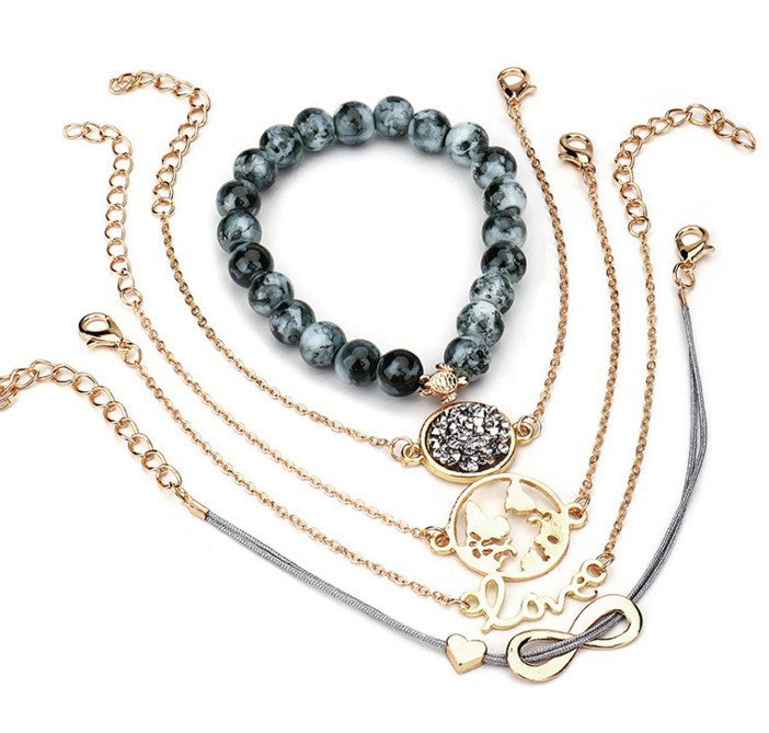 Chain Bracelets Set B2488