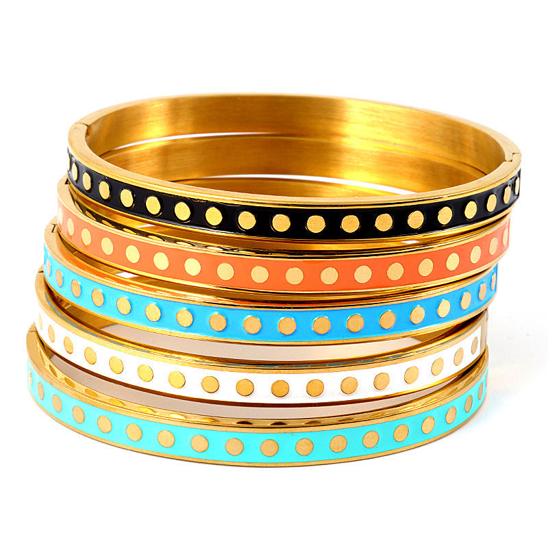 Points Stainless Steel Bracelet B2495