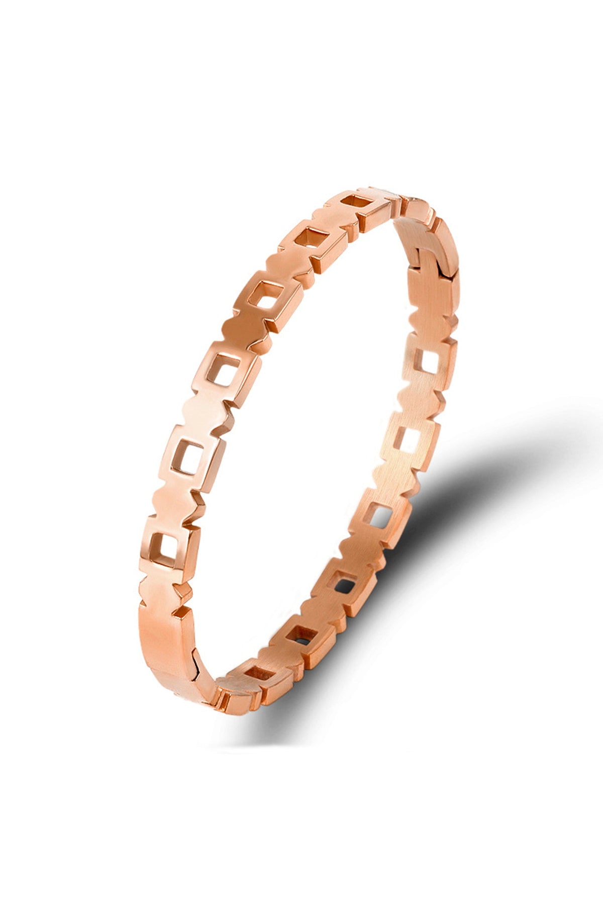 Hollow Stainless Steel Bracelet B2498