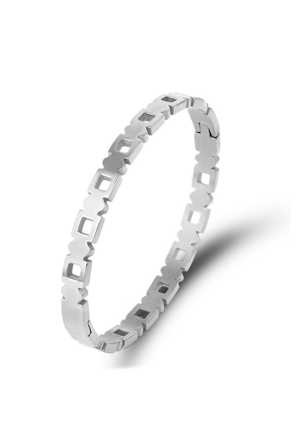 Hollow Stainless Steel Bracelet B2498