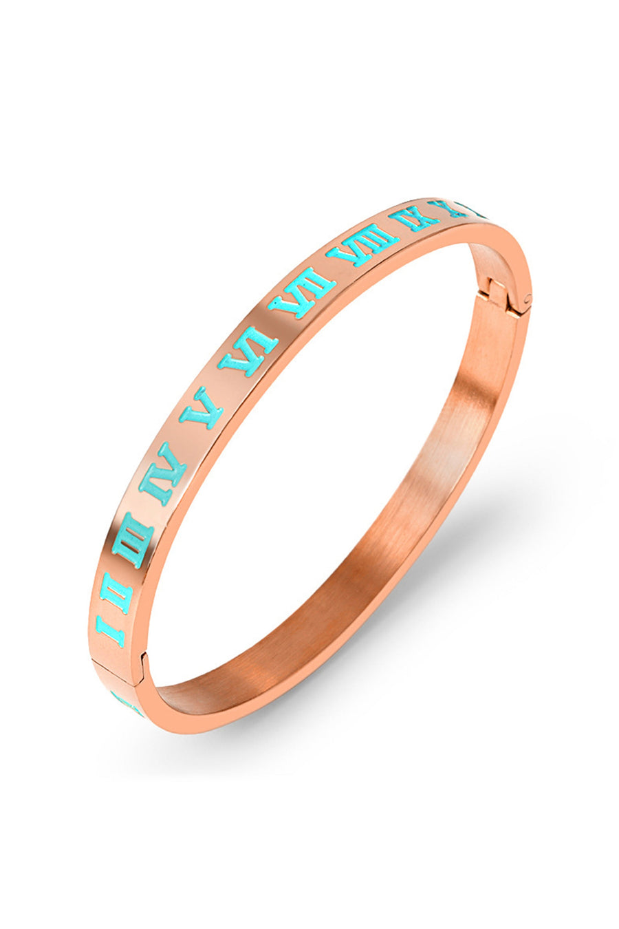 Roman Numerals Stainless Steel Bracelet B2500