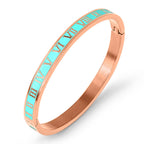Roman Numerals Stainless Steel Bracelet B2501