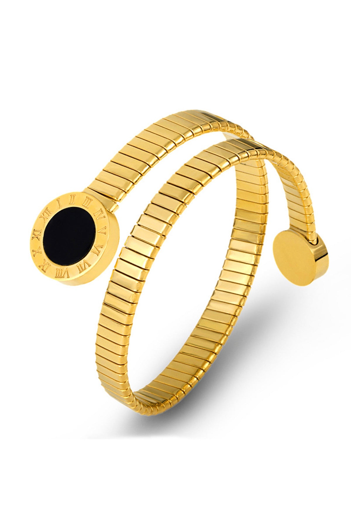Snake Shaped Stainless Steel Bracelet B2502