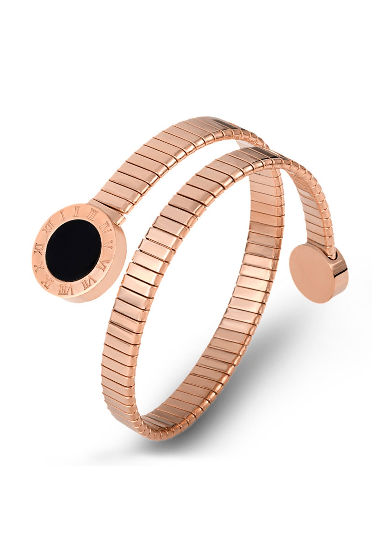Snake Shaped Stainless Steel Bracelet B2502