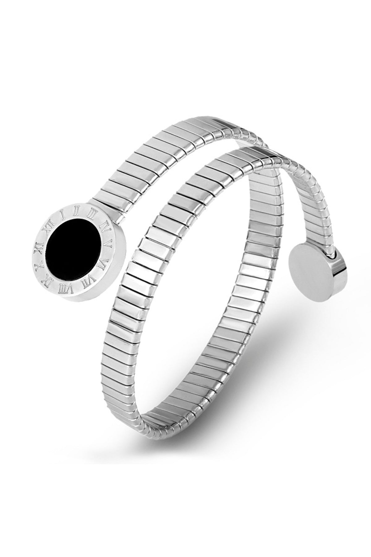 Snake Shaped Stainless Steel Bracelet B2502