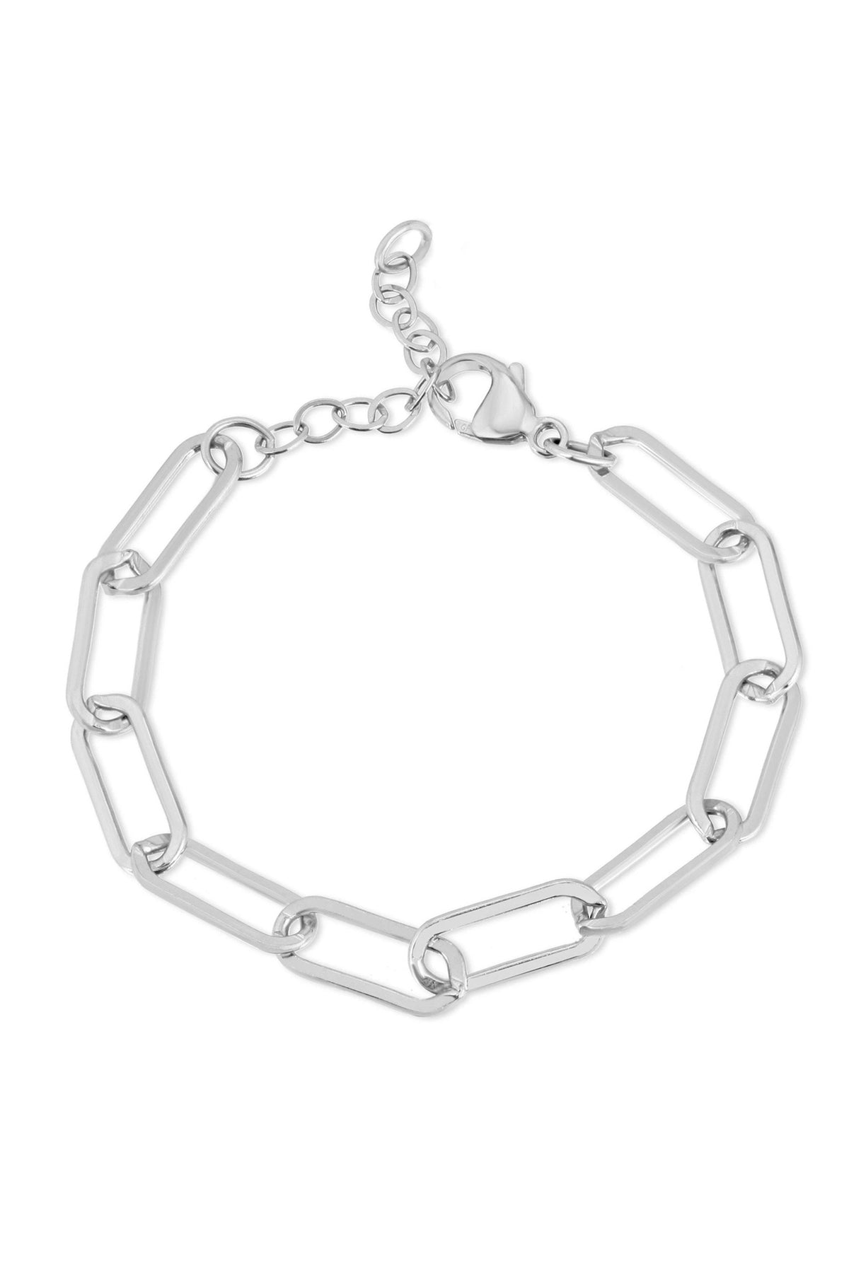 Hoop Chain Alloy Bracelet B2506