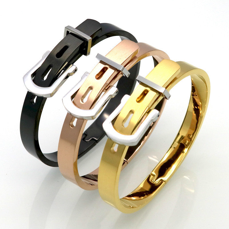 Belt Stainless Steel Bracelet B2509