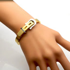 Belt Stainless Steel Bracelet B2509