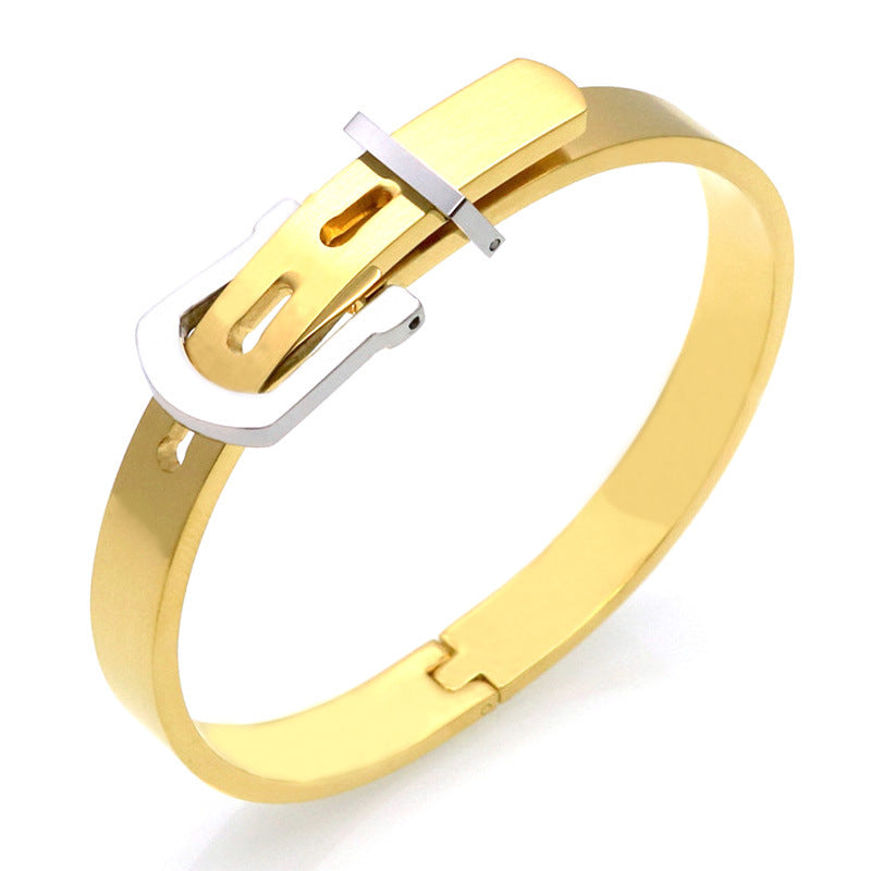Belt Stainless Steel Bracelet B2509
