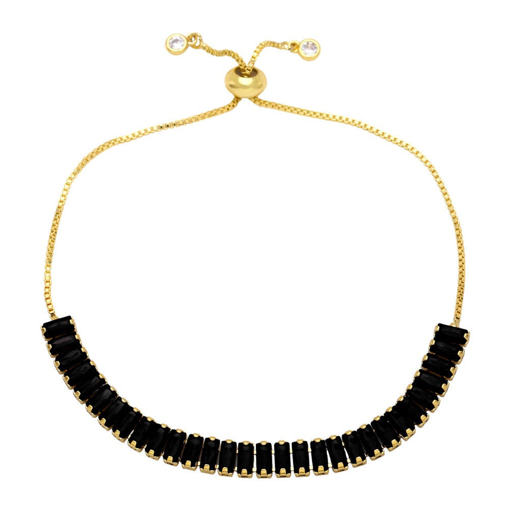 Cubic Zirconia Chains Bracelets B2530