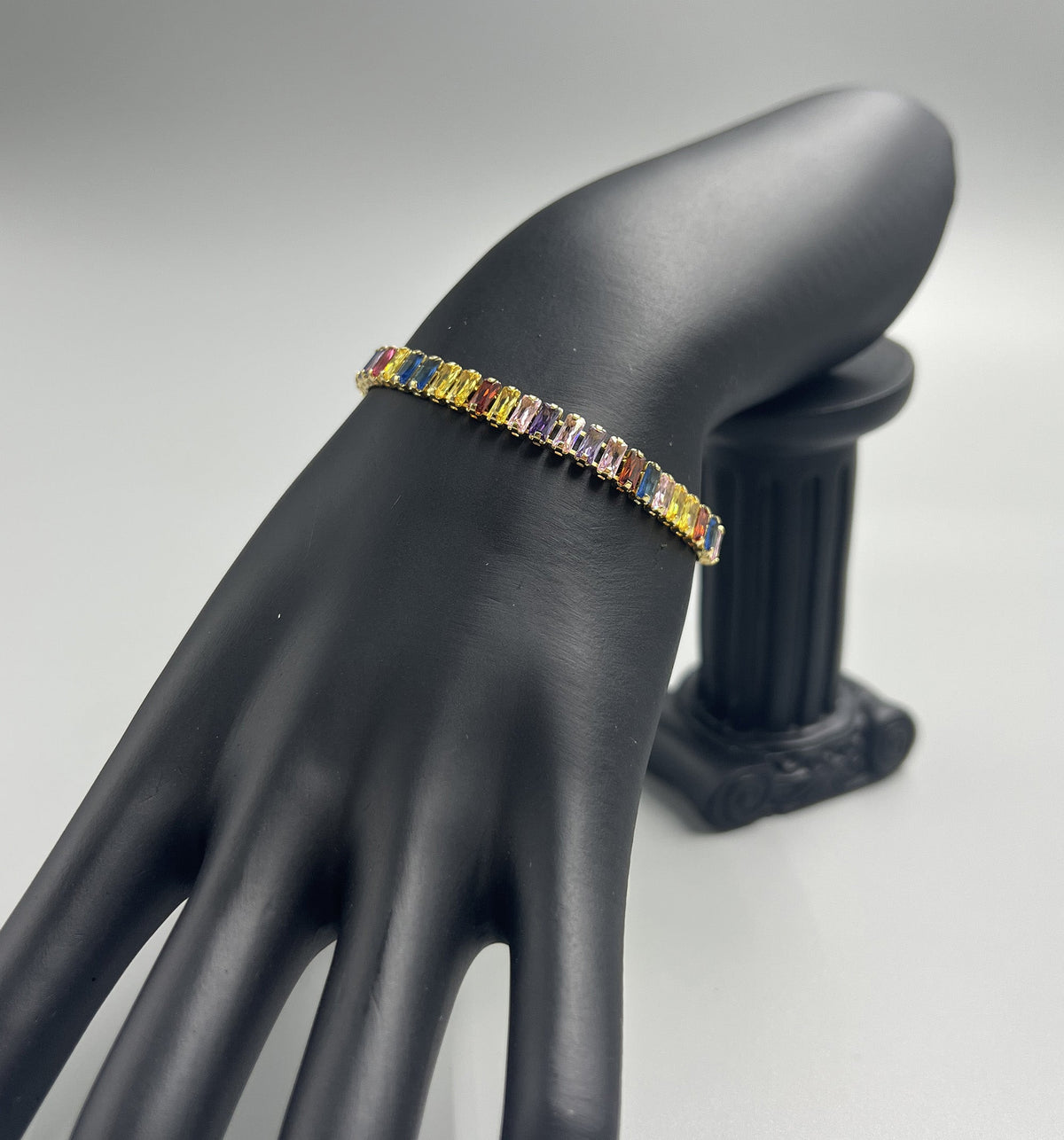 Cubic Zirconia Chains Bracelets B2530