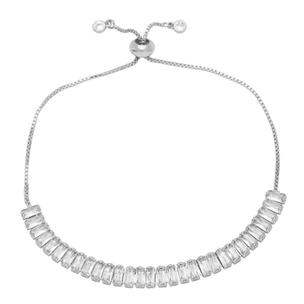 Cubic Zirconia Chains Bracelets B2530