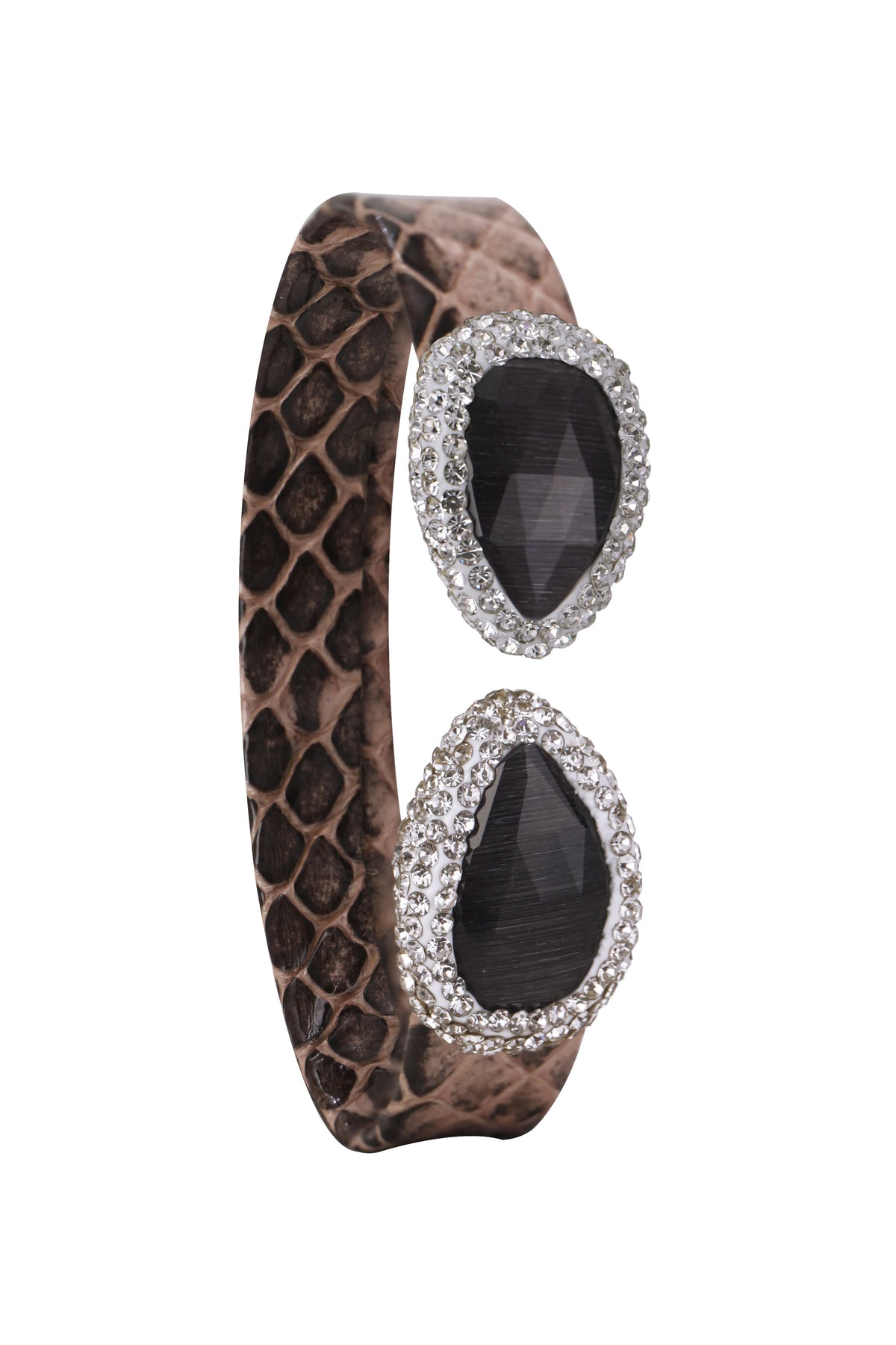 Cymophane Leather Cuff Bracelets B2607 – view 2