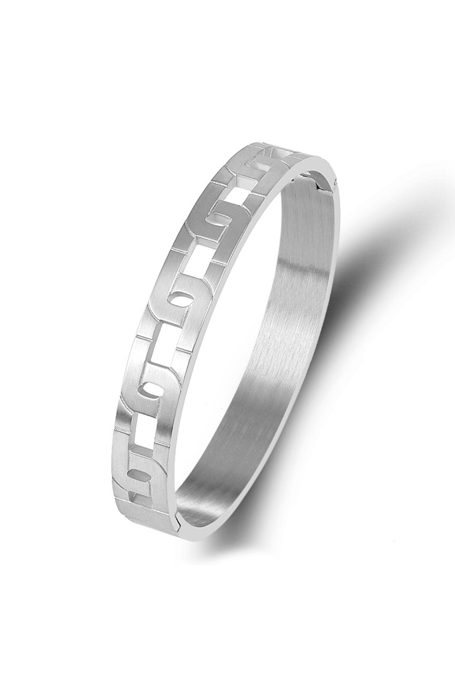 Chain Shaped Stainless Steel Bracelet B2636