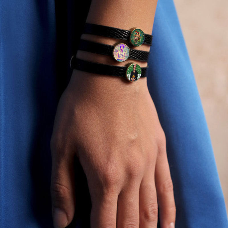 Frida Leather Bracelet B2644