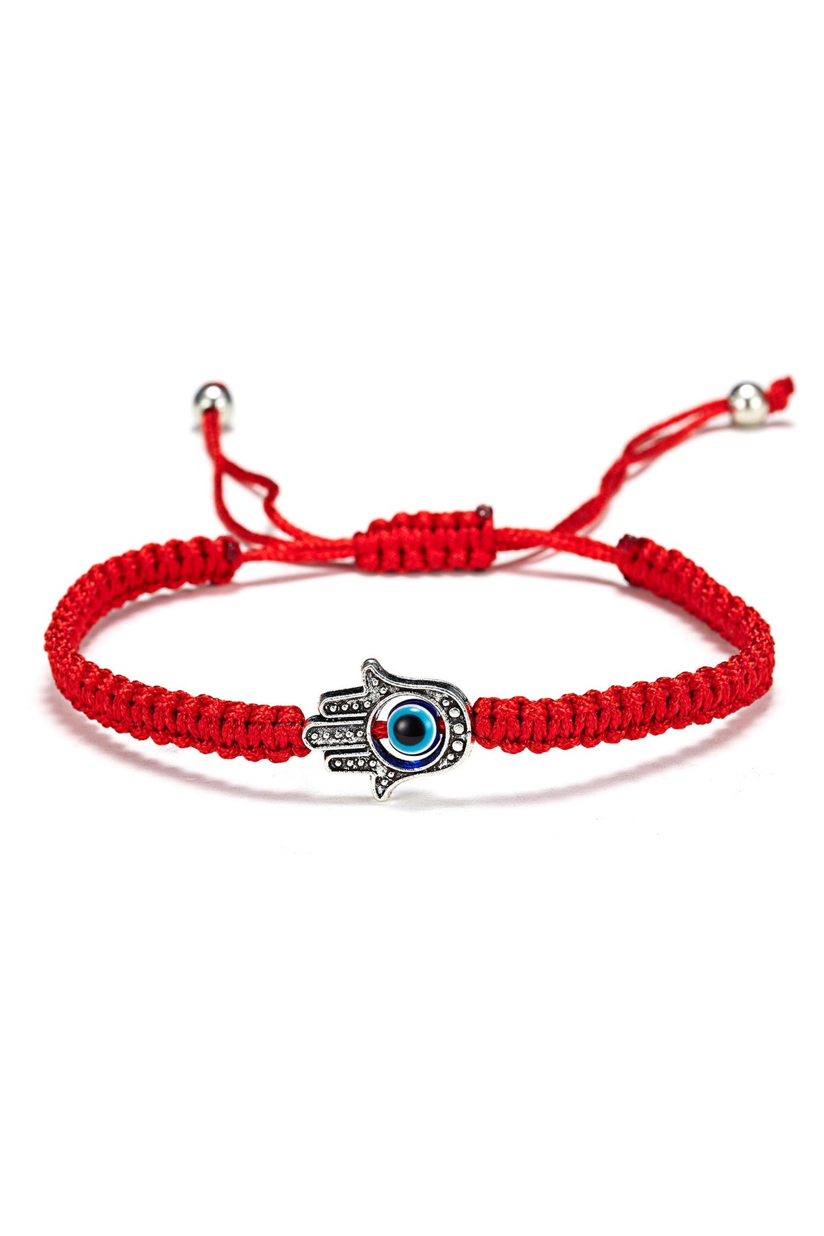 Fatima Palm Bead Braided Bracelet B2706