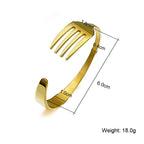 Fork Stainless Steel Bracelet B2730