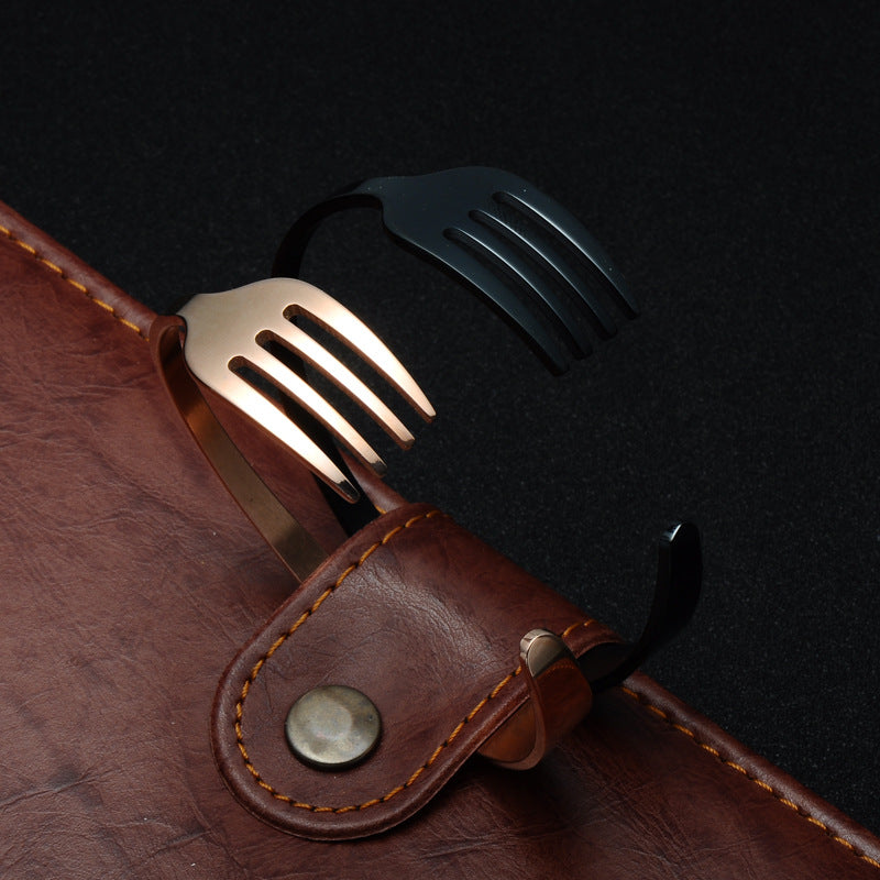Fork Stainless Steel Bracelet B2730