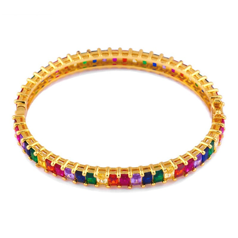 Zircon Copper Bracelets B2747