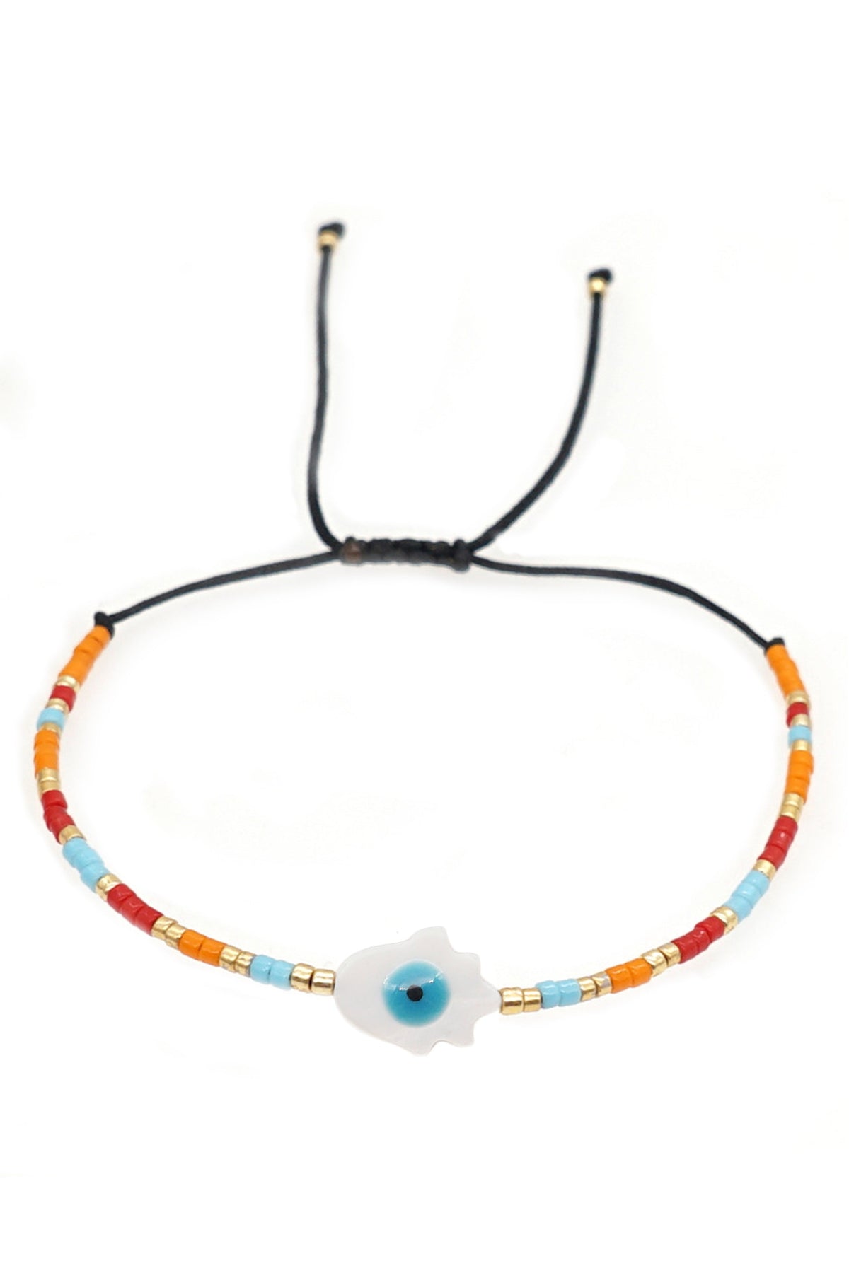 Evil Eye Braided Bracelet B2756