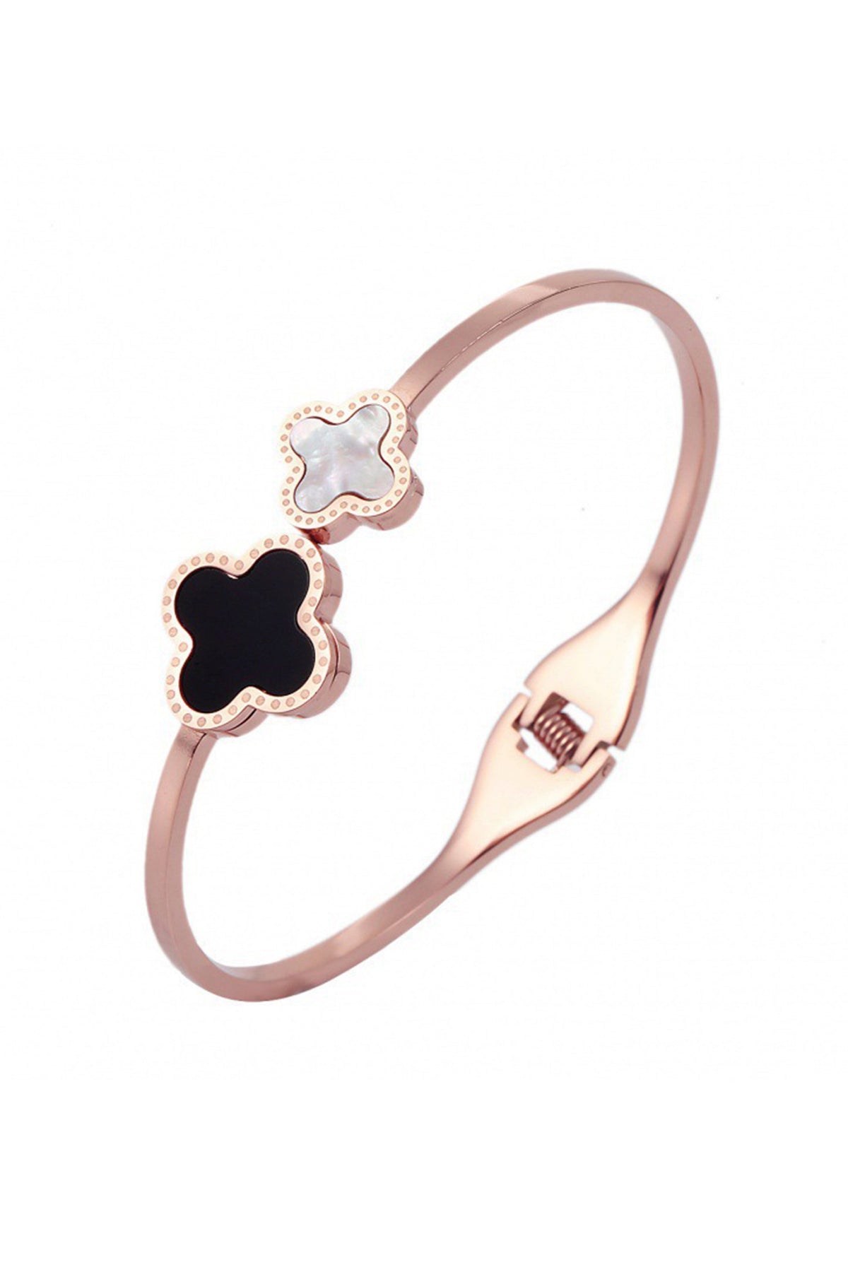 Clover Stainless Steel Bracelet B2770