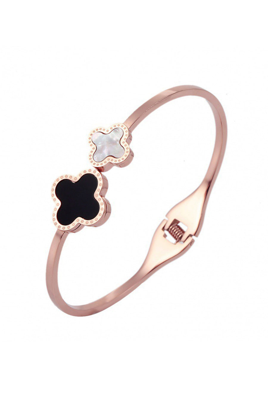 Clover Stainless Steel Bracelet B2770