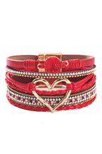 Heart Multilayer Magnetic Bracelet B2816 - view 7