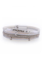 Cross Pu Leather Magnetic Bracelet B2818 - view 2