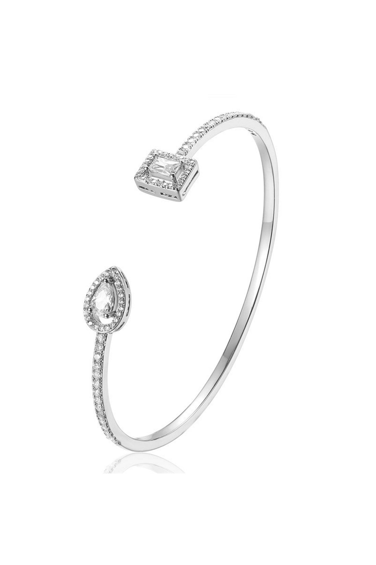 Geometry Zircon Bracelet B2831 – view 3