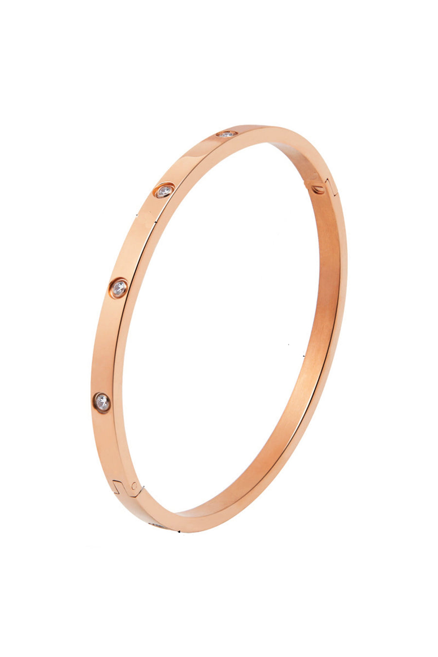 Rhinestone Stainless Steel Bracelet B2944