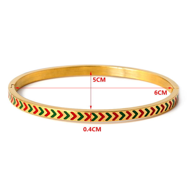 Arrow Stainless Steel Bracelets B2948
