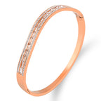 Rhinestone Stainless Steel Bracelets B2953