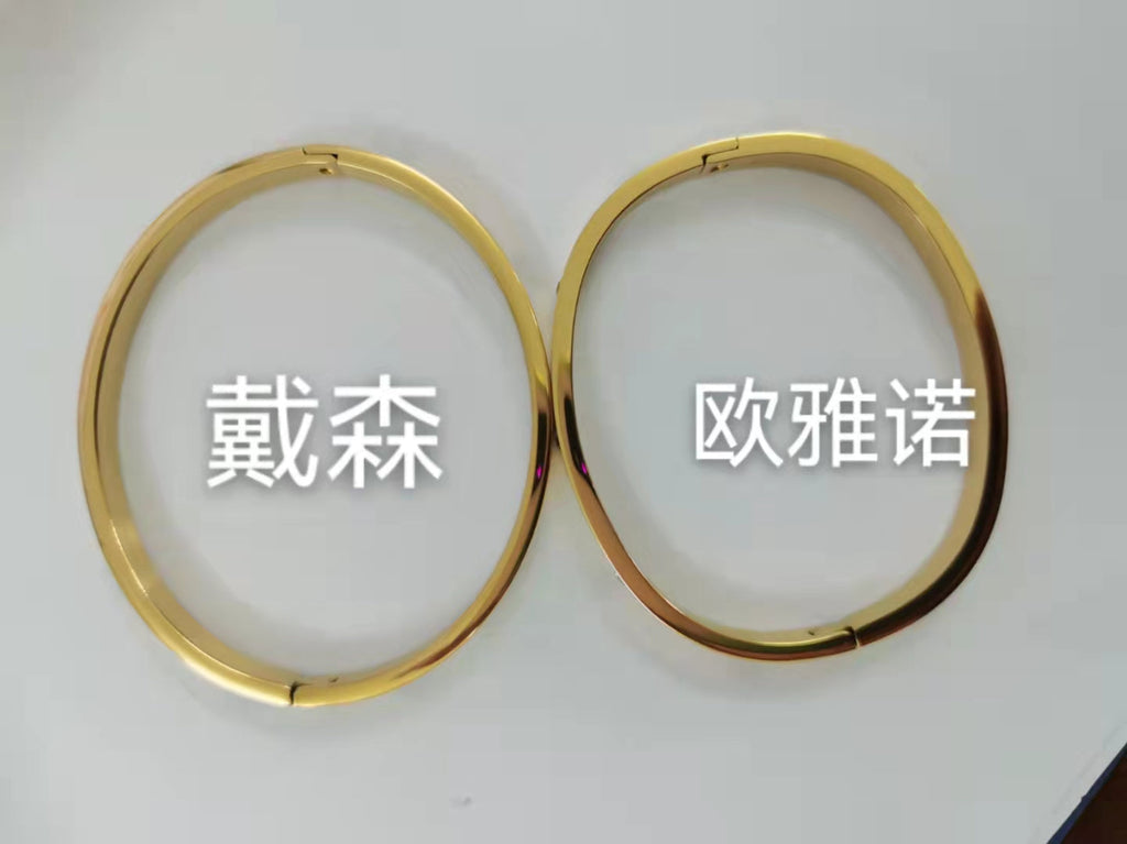 Rhinestone Stainless Steel Bracelet B2988