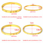 Rhinestone Stainless Steel Bracelet B3003