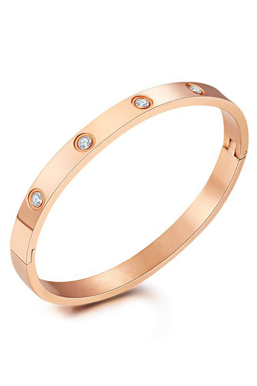 Rhinestone Stainless Steel Bracelet B3003