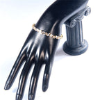 Zircon Copper Cuff Bracelet B3007
