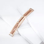 Alloy Leatherette Magnetic Bracelet B3047 - view 5